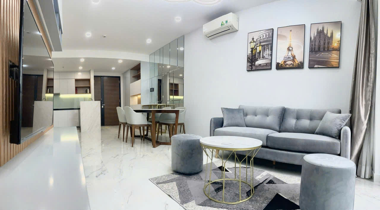 Cho thuê căn hộ 2 phòng ngủ tại khu Midtown đầy đủ nội thất tầm nhìn thoáng đãng.