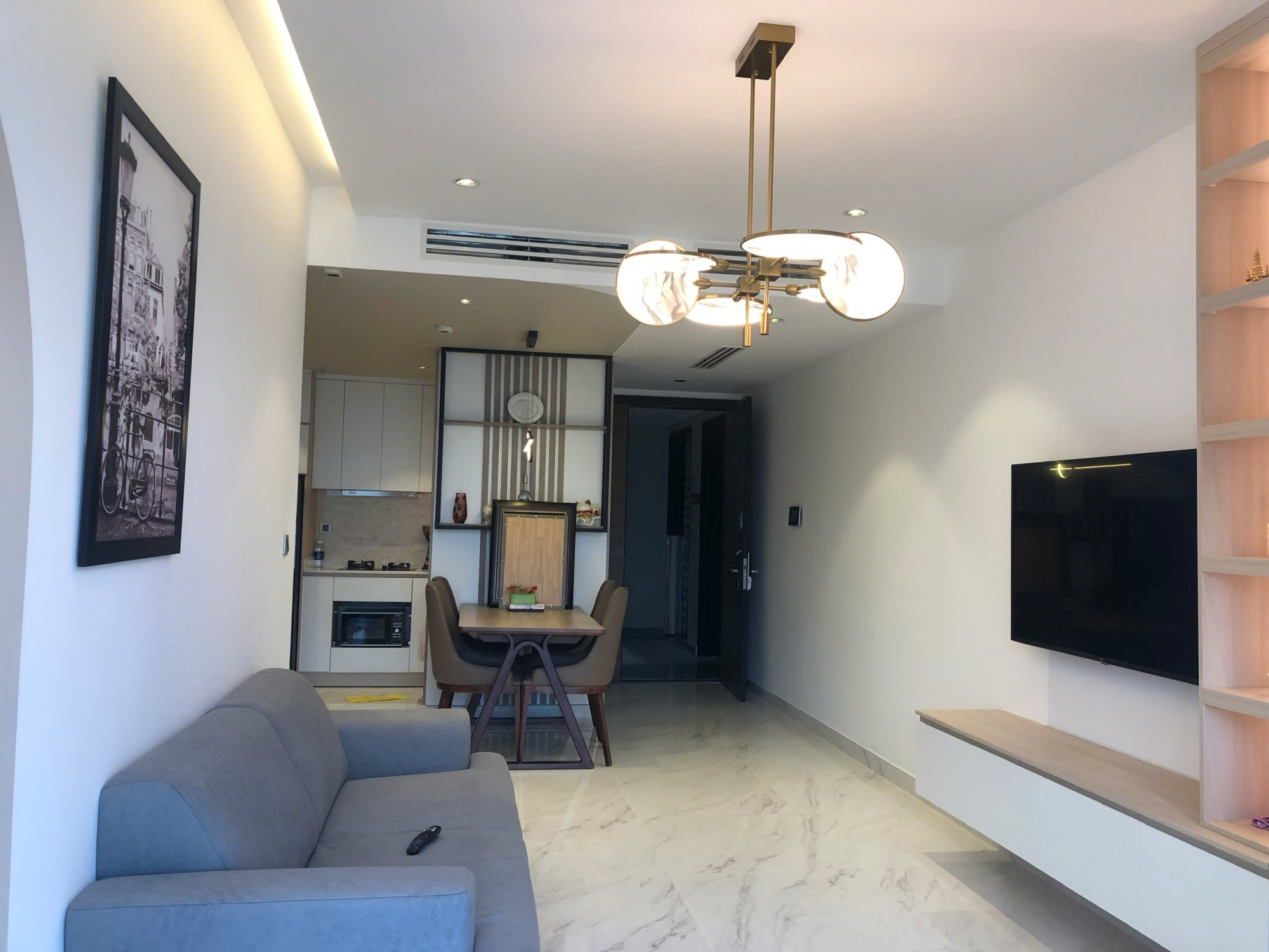 Cho thuê căn hộ Midtown 1 phòng ngủ full nội thất hiện đại tại Phú Mỹ Hưng