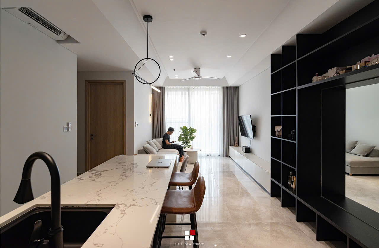Cho thuê căn hộ Midtown 2 phòng ngủ nội thất hiện đại view biệt thự thoáng đẹp