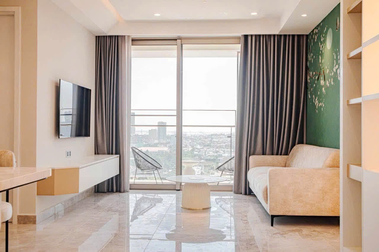 Luxury 2 bedroom apartment for rent at Midtown with premium furnishings villa views and private parking