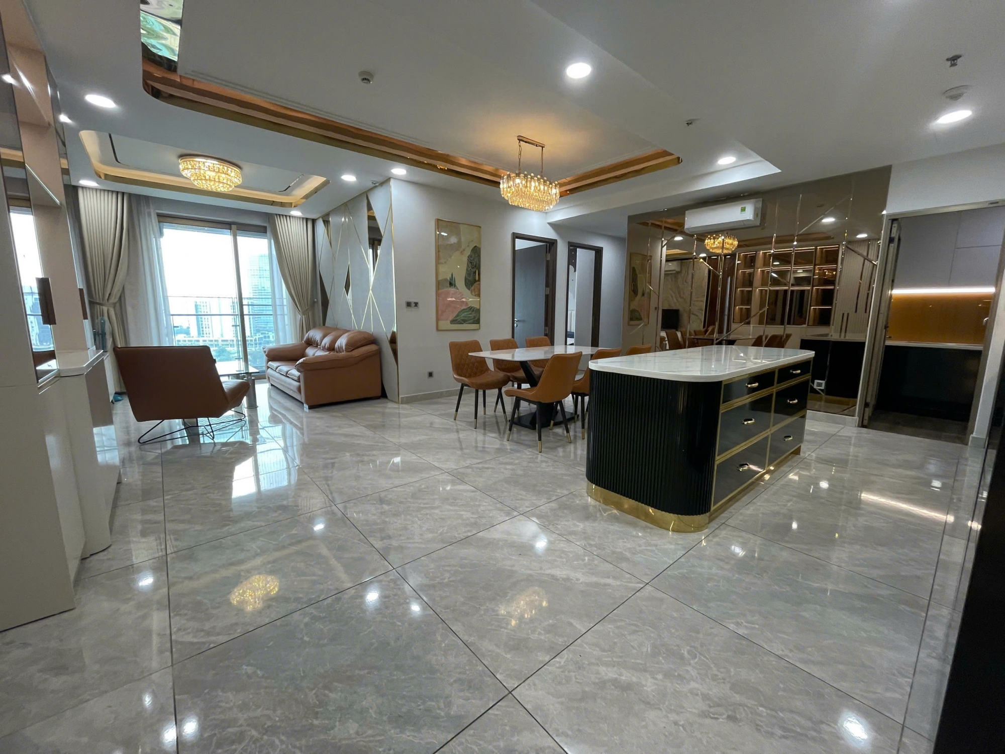 Midtown 3PN 131m² View Sông Đẹp – Nội Thất Cao Cấp, Kèm Ô Đậu Xe