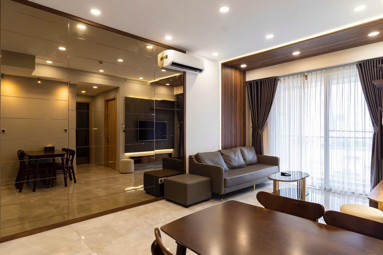 Cho thuê căn hộ Midtown 2 phòng ngủ full nội thất hiện đại