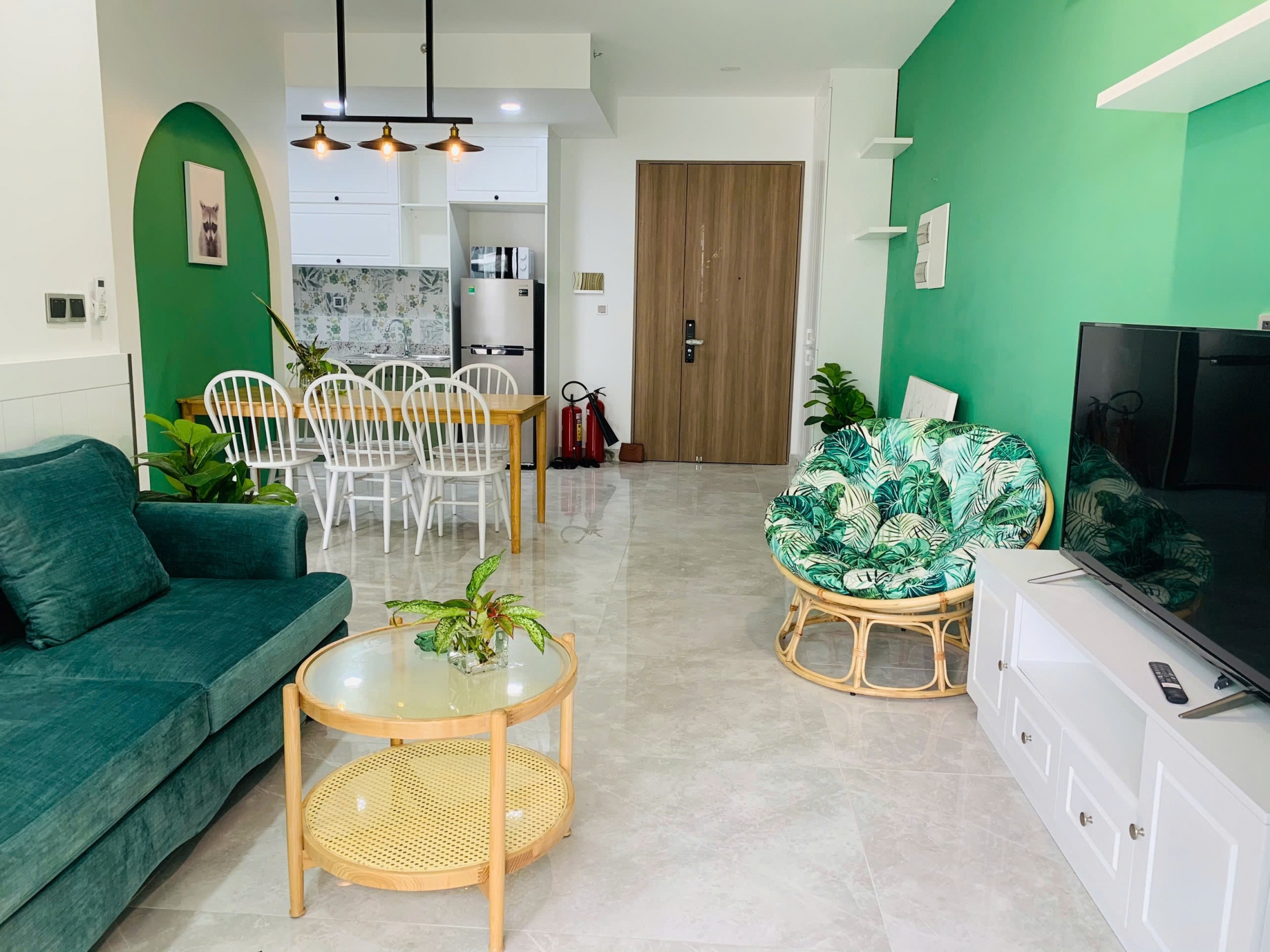 Cho thuê căn hộ Midtown 2 phòng ngủ full nội thất hiện đại giá tốt