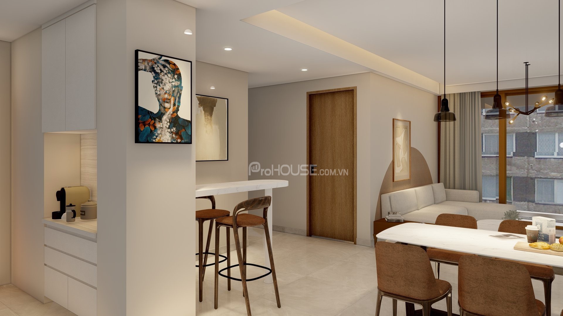 Cho thuê căn hộ đẹp 2 phòng ngủ ở Midtown Phú Mỹ Hưng với đầy đủ nội thất