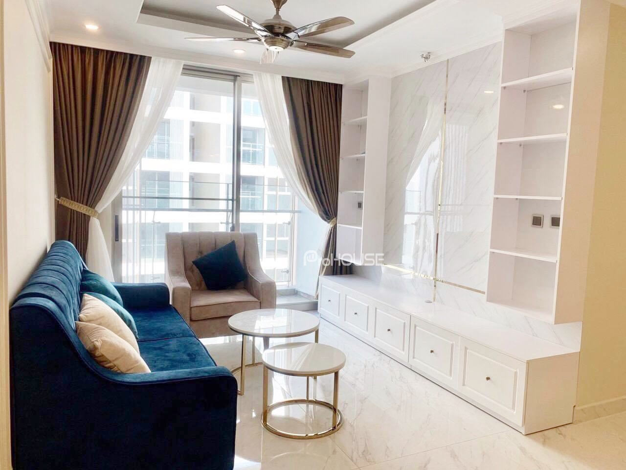 Cho thuê căn hộ 2 phòng ngủ siêu đẹp ở Midtown Phú Mỹ Hưng với giá rẻ