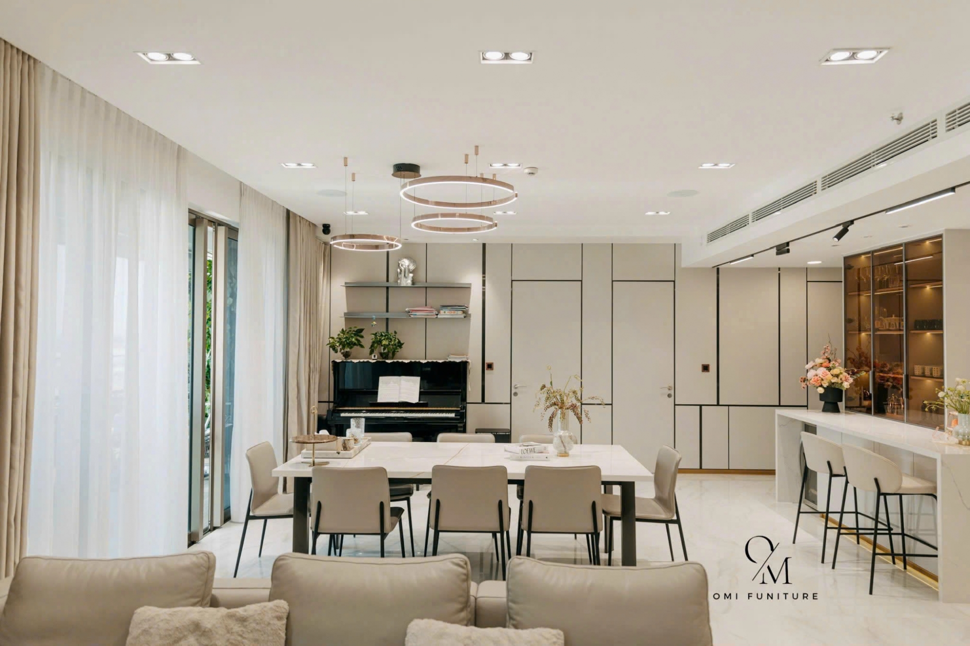 Bán Căn Hộ Đập Thông Siêu Rộng Midtown M8 – 209m² | 4PN | Full Nội Thất Cao Cấp | 2 Ô Xe Hầm