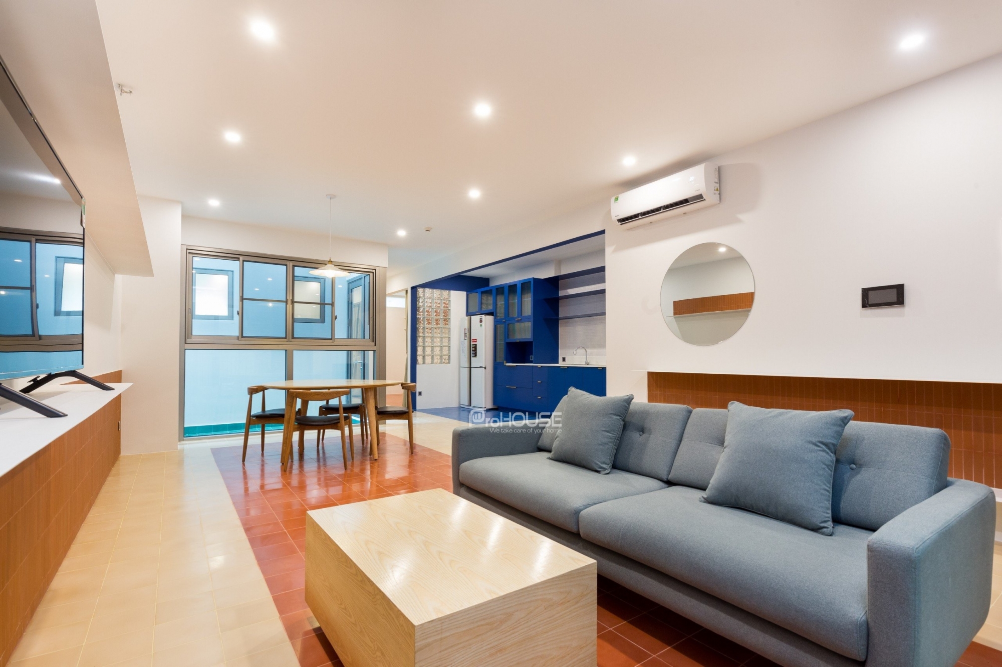 Cho thuê căn hộ đẹp 2 phòng ngủ ở The Grande-Midtown M5 với đầy đủ nội thất