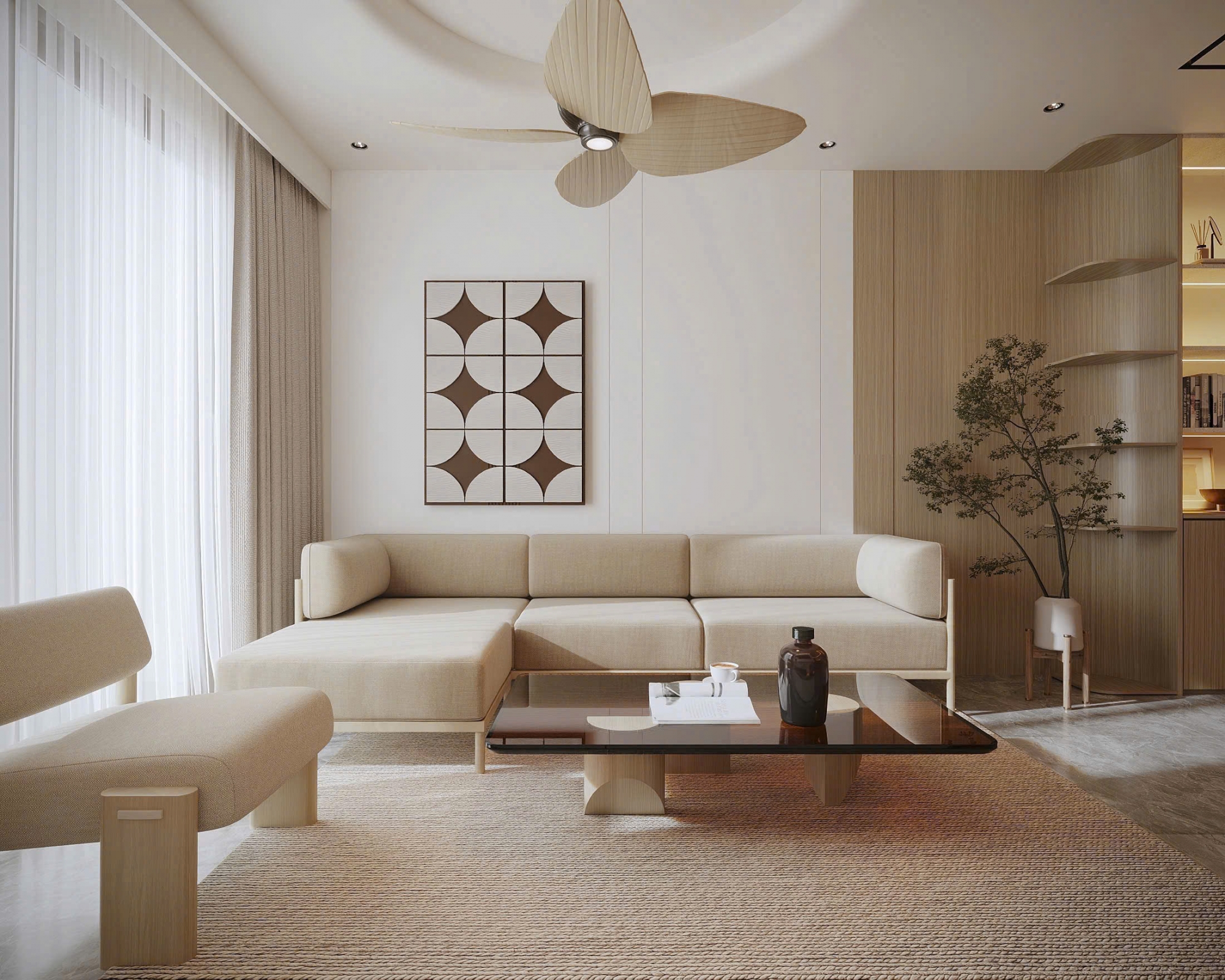 Cho thuê căn hộ 3 phòng ngủ tuyệt đẹp, full nội thất cao cấp tại Midtown Phú Mỹ Hưng