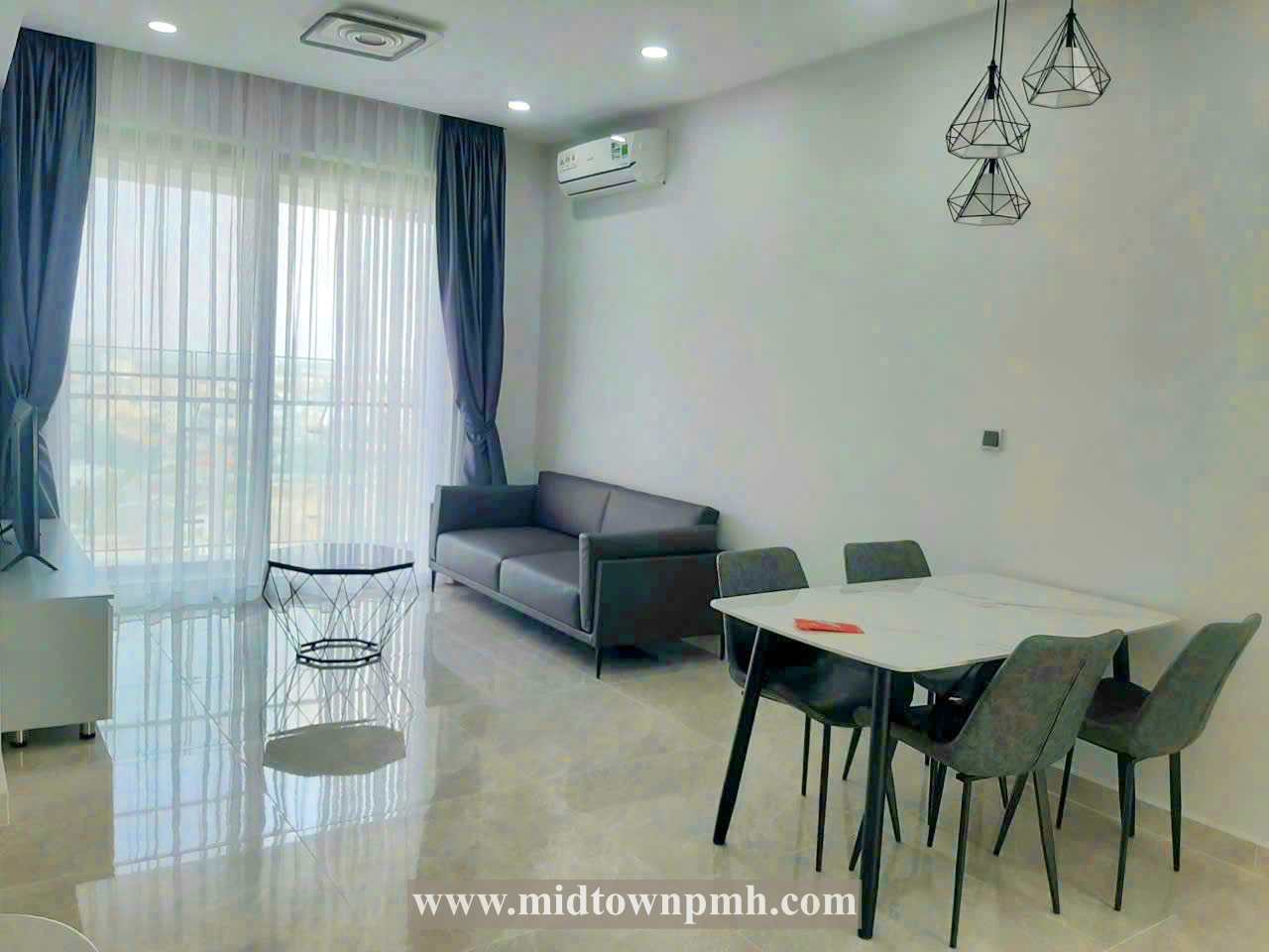 Beautiful 2-br apartment for ren in Midtown The Peak - Open view - 980$/month
